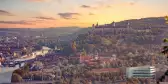 A view overlooking Würzburg and the Marienberg Fortress.